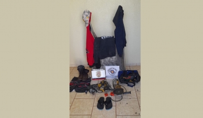 Polícia de Salto Grande prende homem por tráfico de drogas e elucida furto