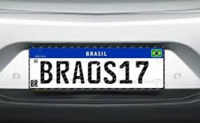 Implantação da Placa Mercosul em todo o país é adiada para janeiro de 2020