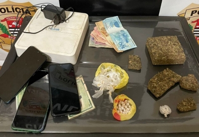 Operação conjunta resulta em apreensão de drogas e prisões por tráfico em Ourinhos