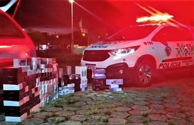 Polícia Rodoviária flagra motorista com produtos eletrônicos do Paraguai sem nota fiscal na região