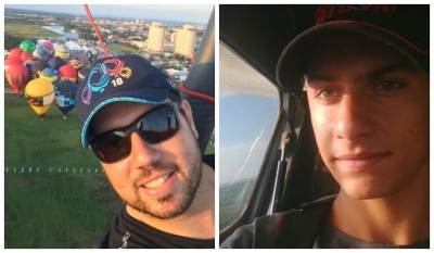 Queda de balão deixa dois mortos na região