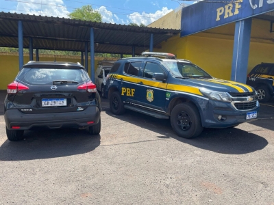 PRF recupera em Ourinhos carro furtado em Santa Barbara D’Oeste/SP