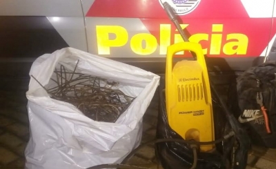 Adolescente é flagrado furtando casa na Vila Odilon 