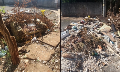 Mesmo com contrato milionário, Prefeitura não recolhe entulhos e causa revolta em Ourinhos