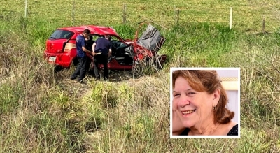 Mulher morre em acidente na Castelo Branco em Santa Cruz do Rio Pardo 