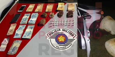 Em perseguição alucinante, acusado de tráfico de drogas escapa da polícia pulando no Rio Pardo em Ourinhos 