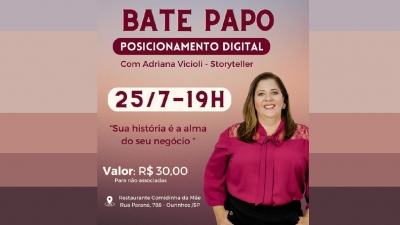 Encontro de Mulheres Empreendedoras do CMEC acontece na próxima terça-feira, 25, com o tema ‘Posicionamento Digital’