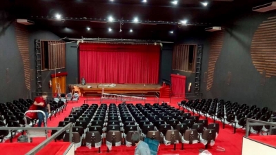 Prefeitura de Ourinhos divulga imagem do Teatro Municipal ficando pronto 