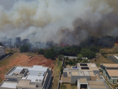Cidade da região tem dia assustador com registro de vários incêndios 