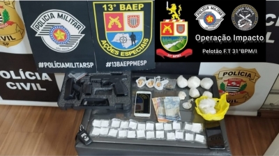 Operação conjunta das Polícias Militar e Civil resulta na prisão de dois em Ourinhos 