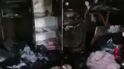 Família tem casa destruída em incêndio e pede apoio, em Salto Grande