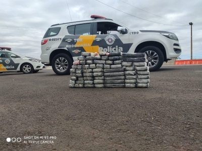 Polícia Rodoviária apreende grande quantidade de cocaína em Ourinhos 