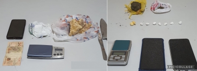 Polícia Militar de Ourinhos realiza duas prisões por tráfico de drogas em ações da Força Tática