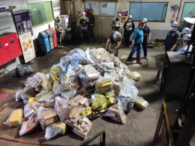 Polícia Civil incinera mais de 2 toneladas de drogas apreendidas em operações na região 