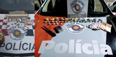 Três adolescentes são detidos em duas ocorrências contra o tráfico de drogas em Ourinhos