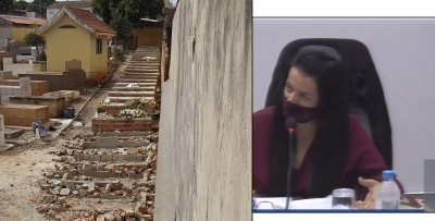 Vereadora pede sindicância para punir responsáveis por túmulos irregulares no Cemitério de Ourinhos 