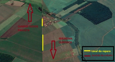 Obras de melhoria no pavimento causam interdições parciais em rodovias da região de Ourinhos