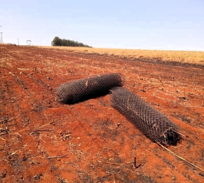 Polícia Militar prende dupla em flagrante por tentativa de furto de alambrado em Chavantes