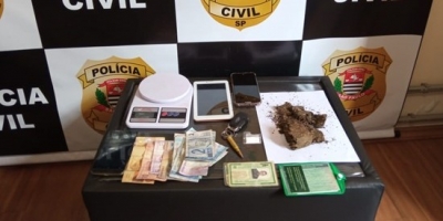 Polícia Civil prende homem por tráfico de drogas em Ourinhos
