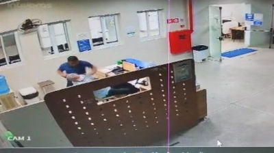 Porteiro de Hospital em Marília é agredido violentamente; VÍDEO