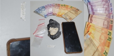 Com apoio do Canil da equipe K9, Força Tática prende traficante em Ipaussu 