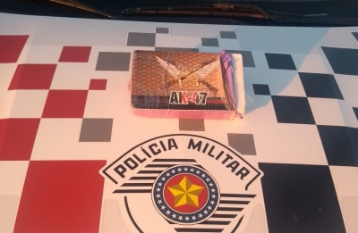 Pintor é preso em Chavantes transportando tijolo de cocaína 