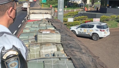 Casal é preso por descaminho após ser flagrado com mercadorias do Paraguai sem documentação fiscal na Raposo Tavares 