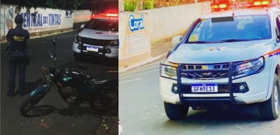 Guarda Civil Municipal recupera motocicleta furtada em Ourinhos 