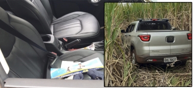 Camionete roubada de professora, candidata à prefeita de Canitar, é encontrada 