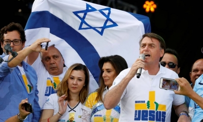 Na Marcha para Jesus, Bolsonaro diz que tenta reeleição se povo quiser
