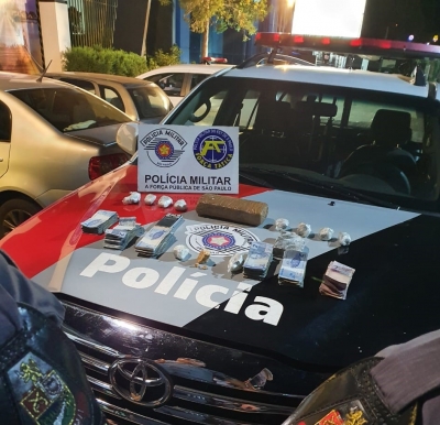 Depois de grande perseguição, Força Tática prende dupla por tráfico de drogas em Ourinhos 