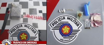 Polícia de Ourinhos realiza apreensões de entorpecentes no Jardim Bela Vista e Itamaraty 