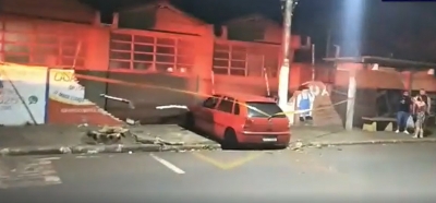 Mulher que derrubou muro de escola em Ourinhos ingeriu bebida alcóolica, mas diz que foi fechada