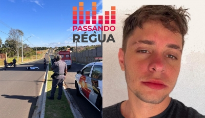 Jovem de 22 anos morre ao tentar ultrapassar caminhão com a sua moto na região