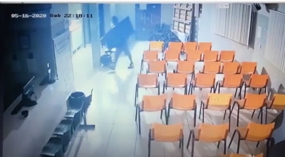 Polícia Militar prende suspeito de furtar televisão de posto de saúde em Ourinhos; Veja vídeo