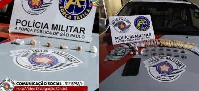 Três são presos por tráfico de drogas em Ourinhos 