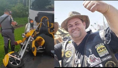 Motociclista morre após ter triciclo atingido por caminhão em rodovia na região 