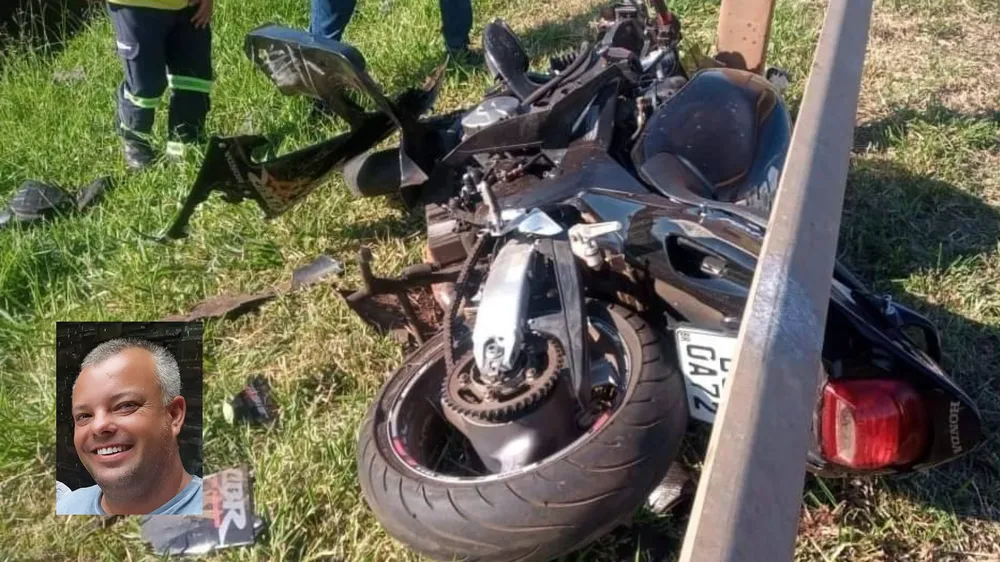 Motociclista morre após bater contra defensa metálica em rodovia na região 