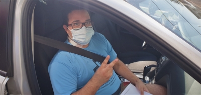  Enfermeiro deixa Santa Casa de Ourinhos após ficar 21 dias internado e se curar da Covid-19 