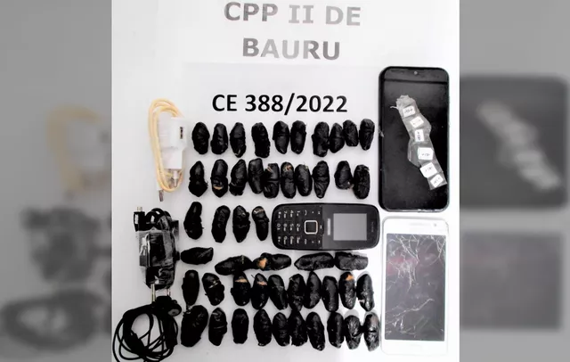 Presos passam por cirurgia para retirada de drogas e minicelular engolidos durante 
