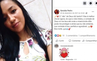 Mulher é morta enforcada na região; marido foi preso