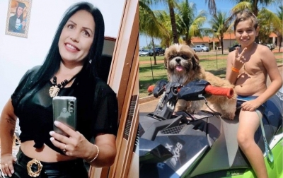 Mulher e enteado são sepultados na região após acidente trágico na BR-153