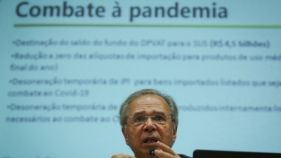 Guedes anuncia auxílio mensal de R$ 200 a autônomos, em pacote de R$ 15 bi a pessoas desassistidas