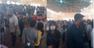 Munícipes reclamam de aglomeração de pessoas em local de vacinação contra a Covid-19 em Ourinhos