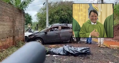 Padre morre em acidente na BR-369, no norte do Paraná 