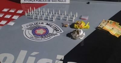 Força Tática prende jovem que vendia cocaína em Ourinhos 