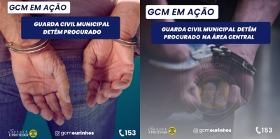 GCM de Ourinhos realiza duas prisões de considerados foragidos da justiça 