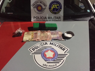 Ajudante de pintor é preso acusado por tráfico no Vale Verde em Ourinhos 