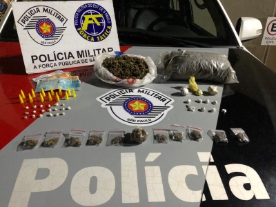 Polícia Militar apreende grande quantidade de drogas com adolescente em Ourinhos 