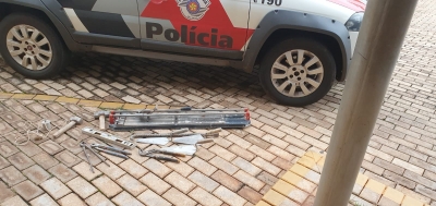 Homem é flagrado furtando ferramentas em obra de construção em Ourinhos 